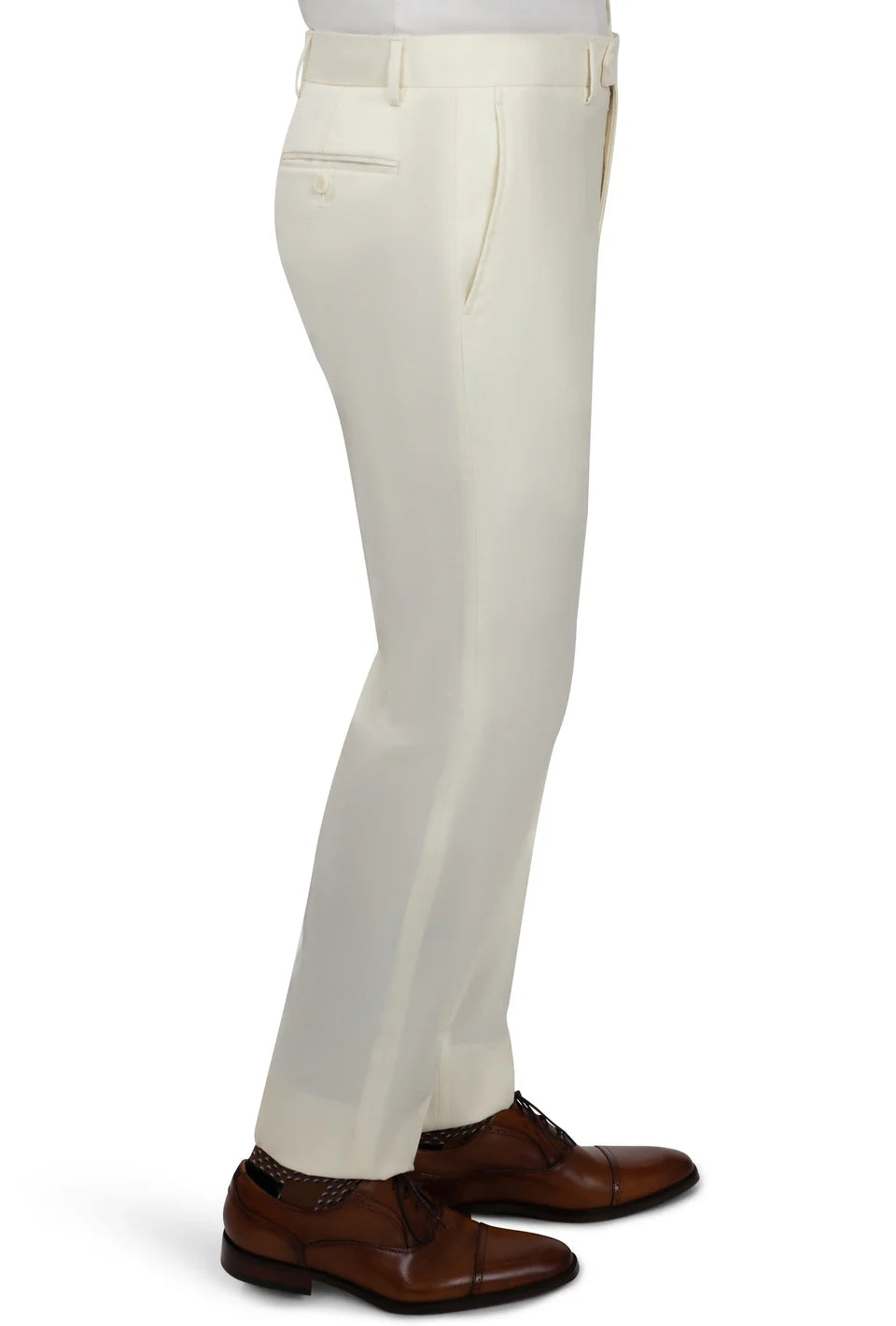 BERGAMO ELEGANT - Cream Wool Suit 10005.001