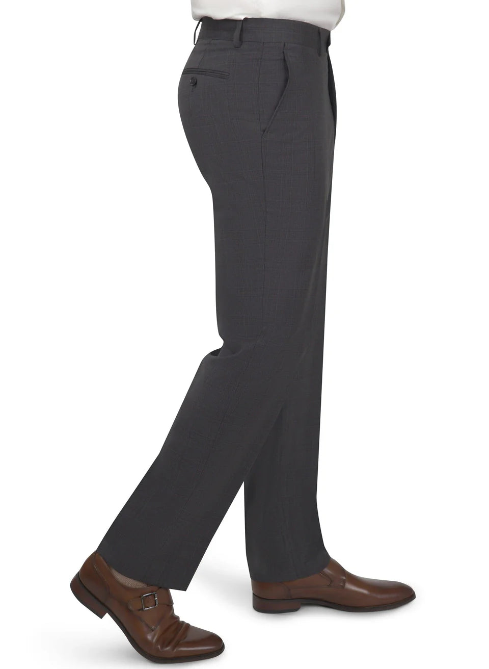 BERGAMO ELEGANT - ZEGNA Traveller Charcoal Suit AR/VA 1771U/227