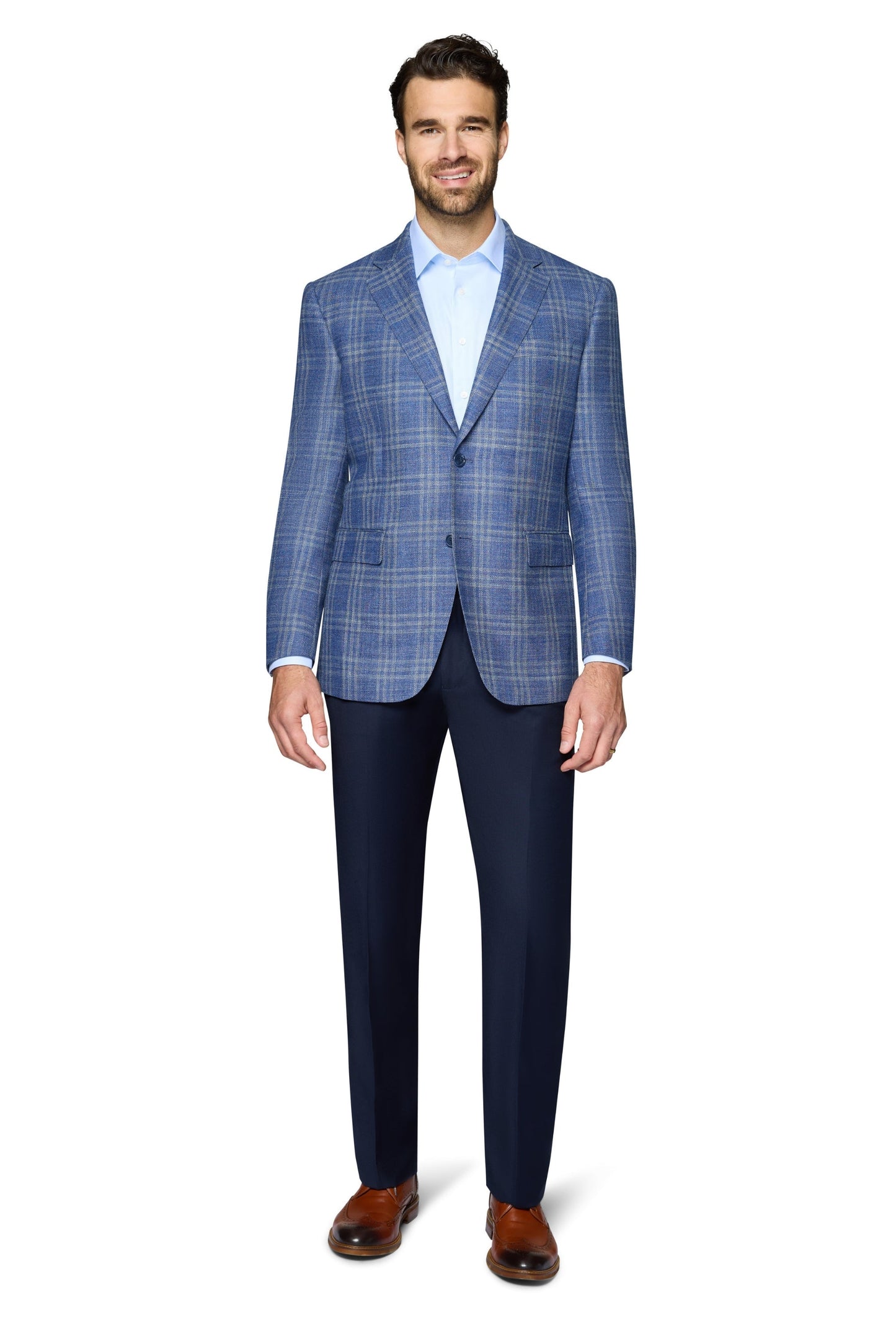 Bergamo Elegant Wool Sport Coat Modern Fit
