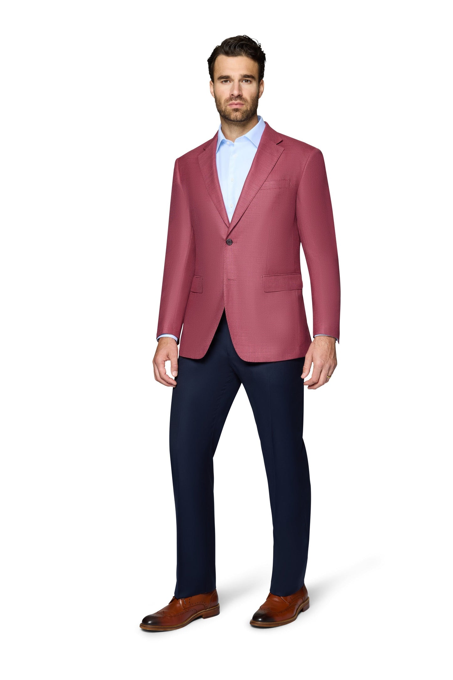Bergamo Elegant Wool Sport Coat Modern Fit