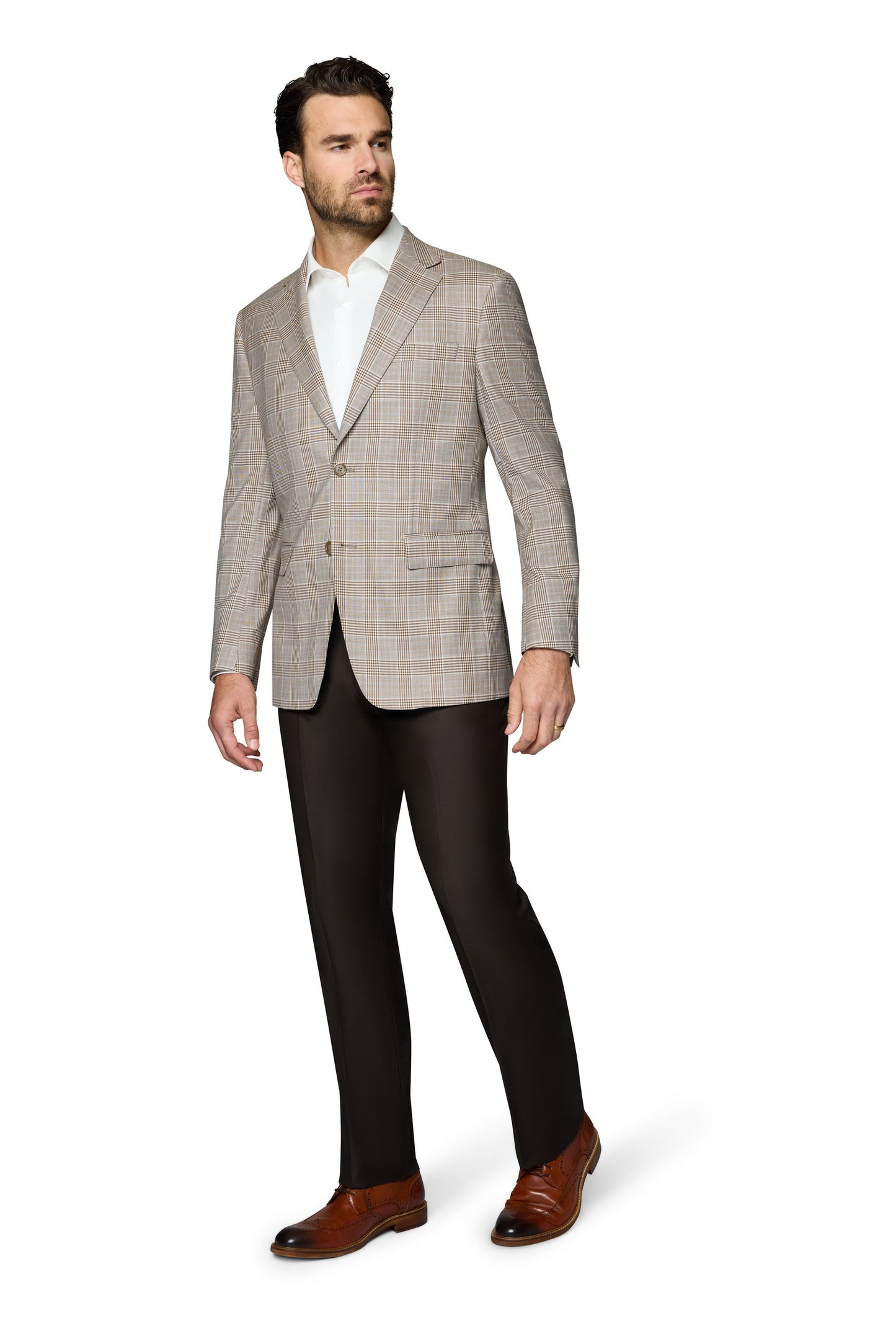 Bergamo Elegant Wool Sport Coat Modern Fit