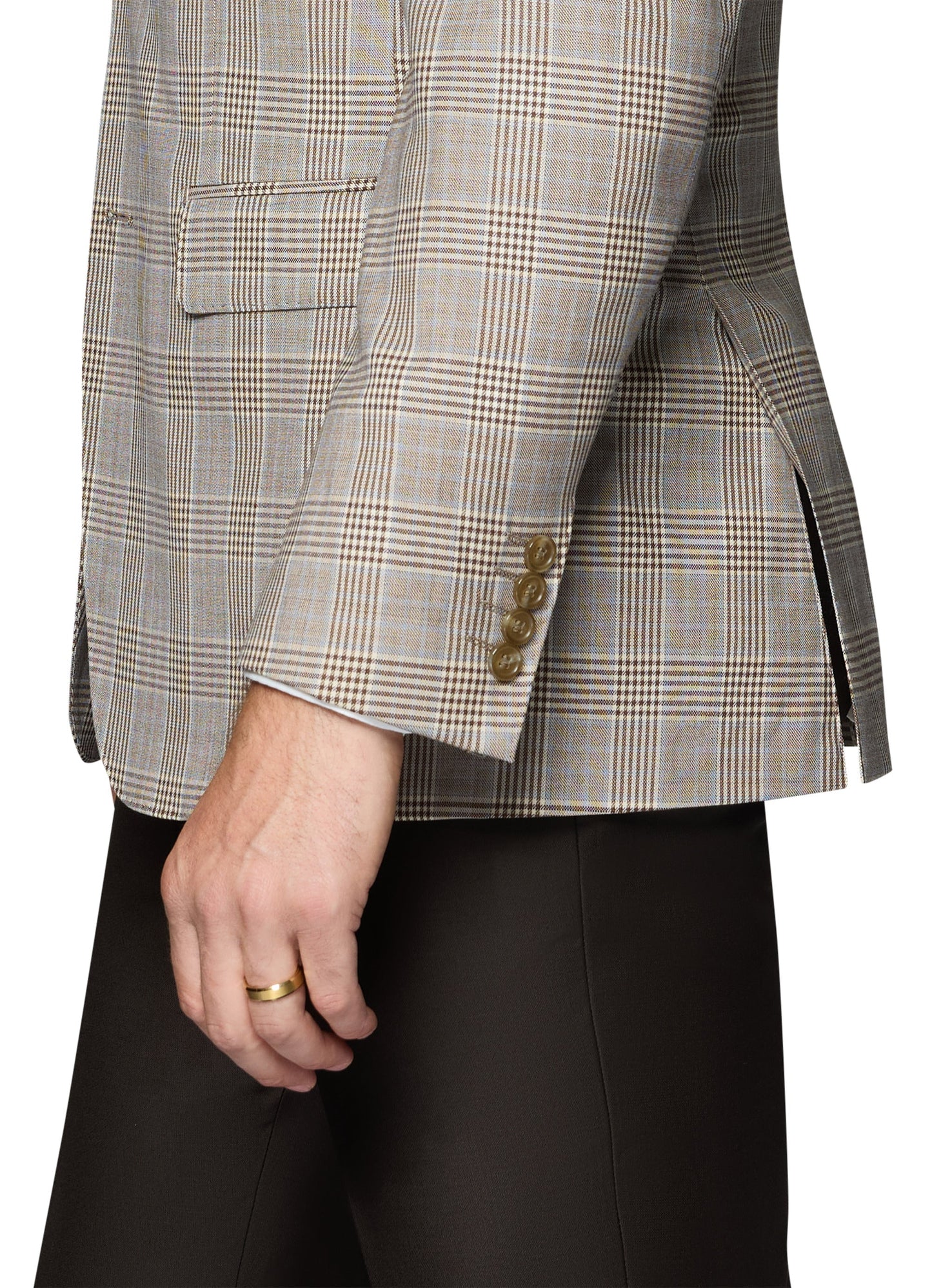 Bergamo Elegant Wool Sport Coat Modern Fit