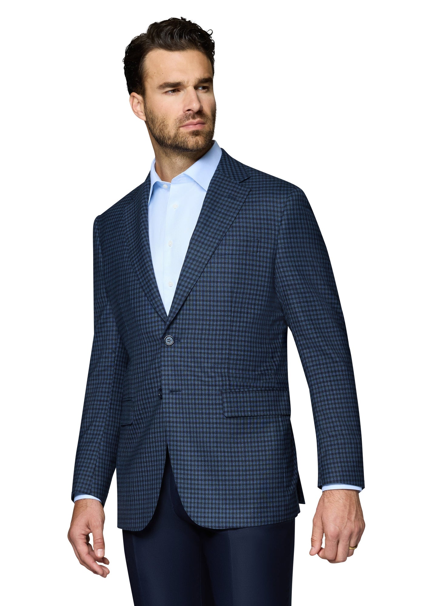 Bergamo Elegant Wool Sport Coat Modern Fit