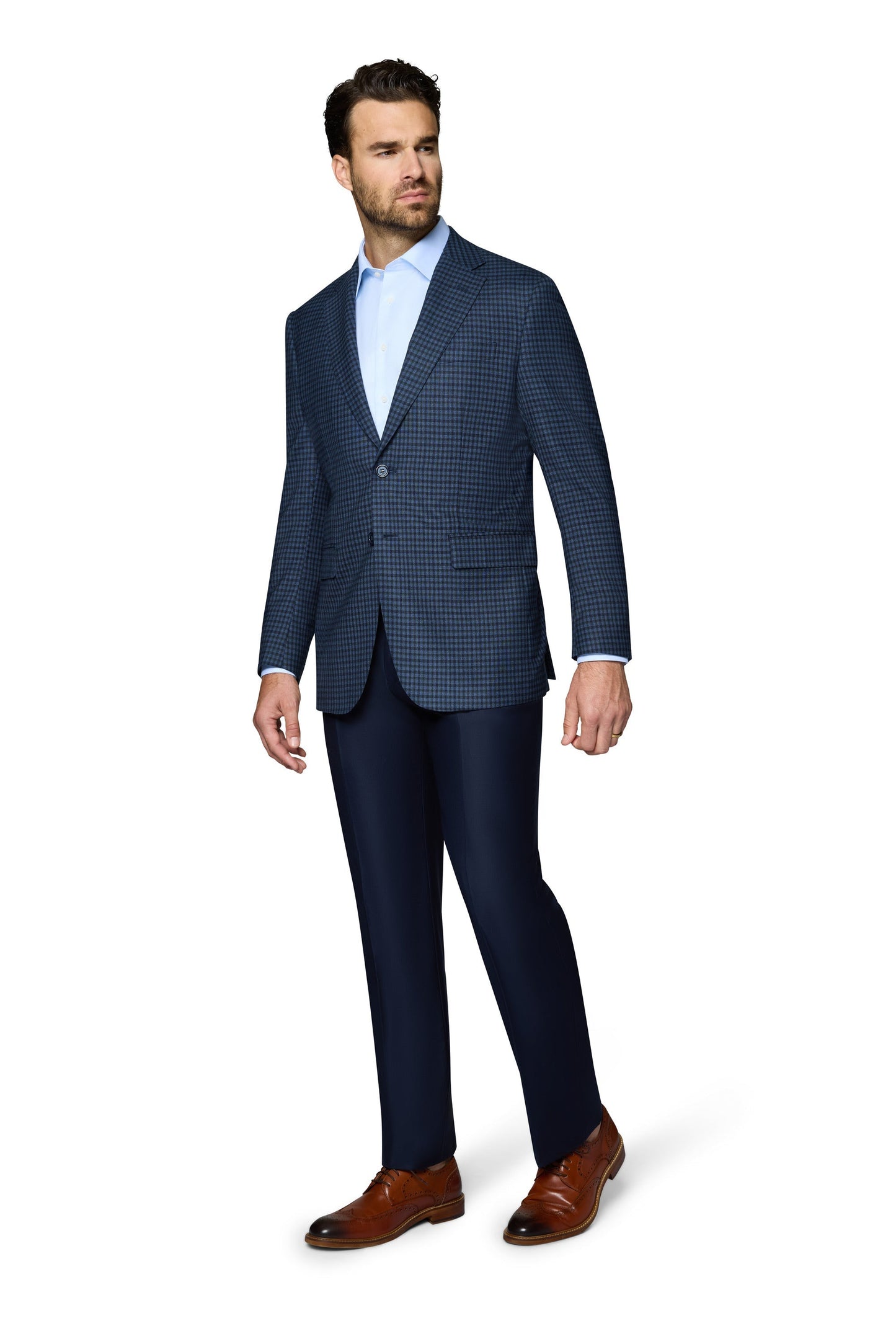 Bergamo Elegant Wool Sport Coat Modern Fit