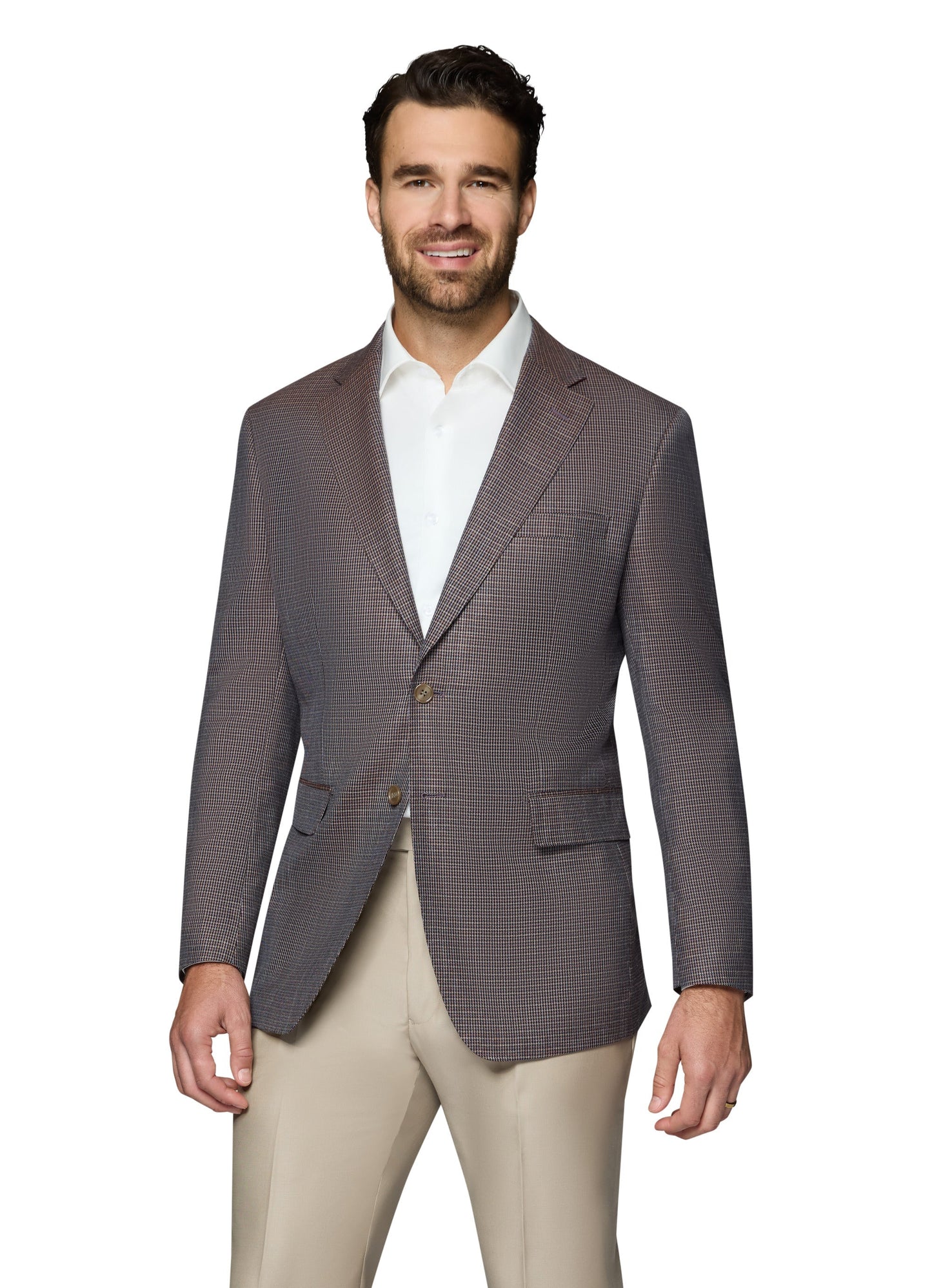 Bergamo Elegant Wool Sport Coat Modern Fit