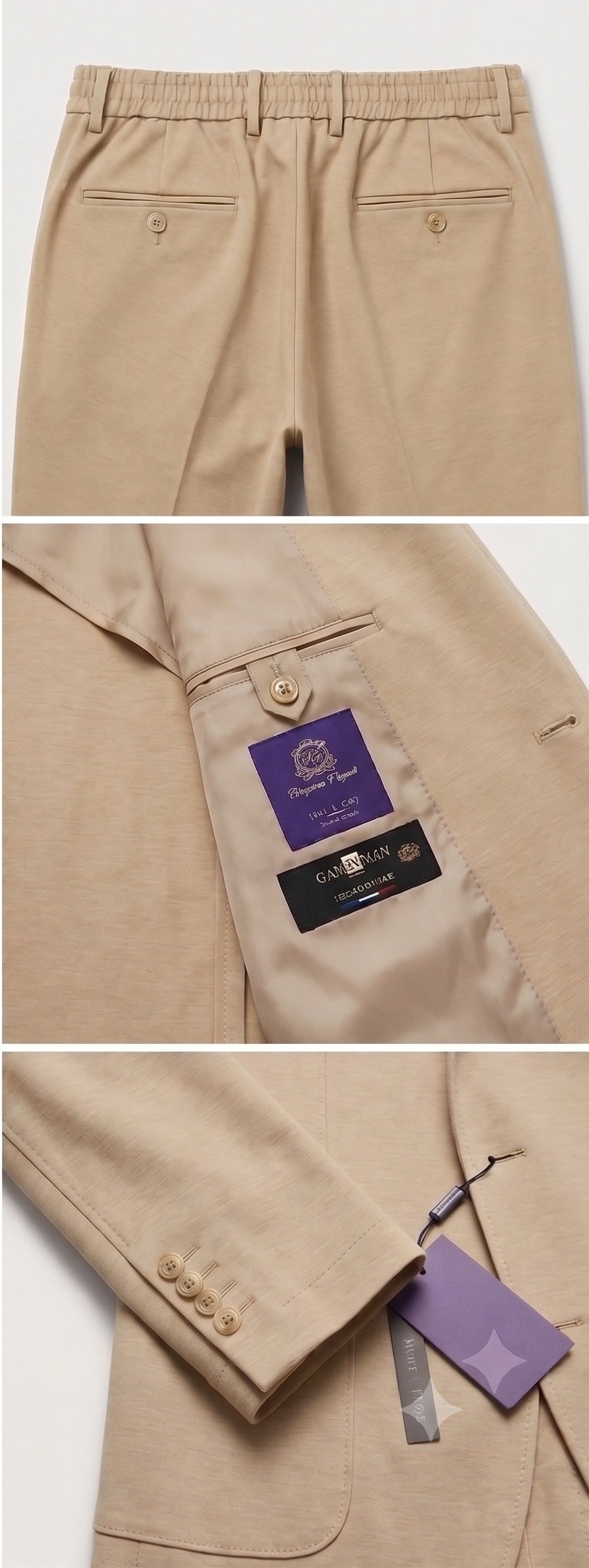 Bergamo Elegant - Tan Suit AK074TP