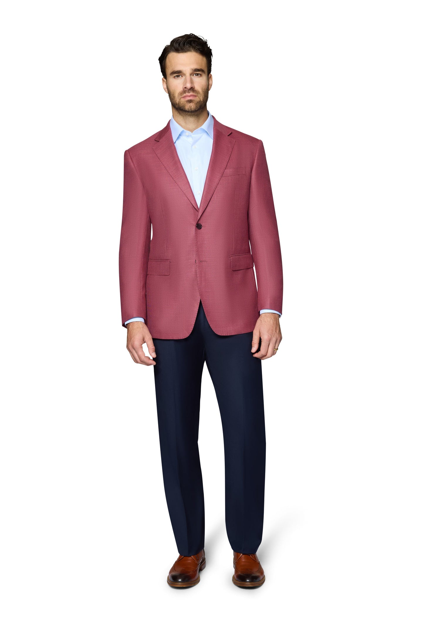 Bergamo Elegant Wool Sport Coat Modern Fit