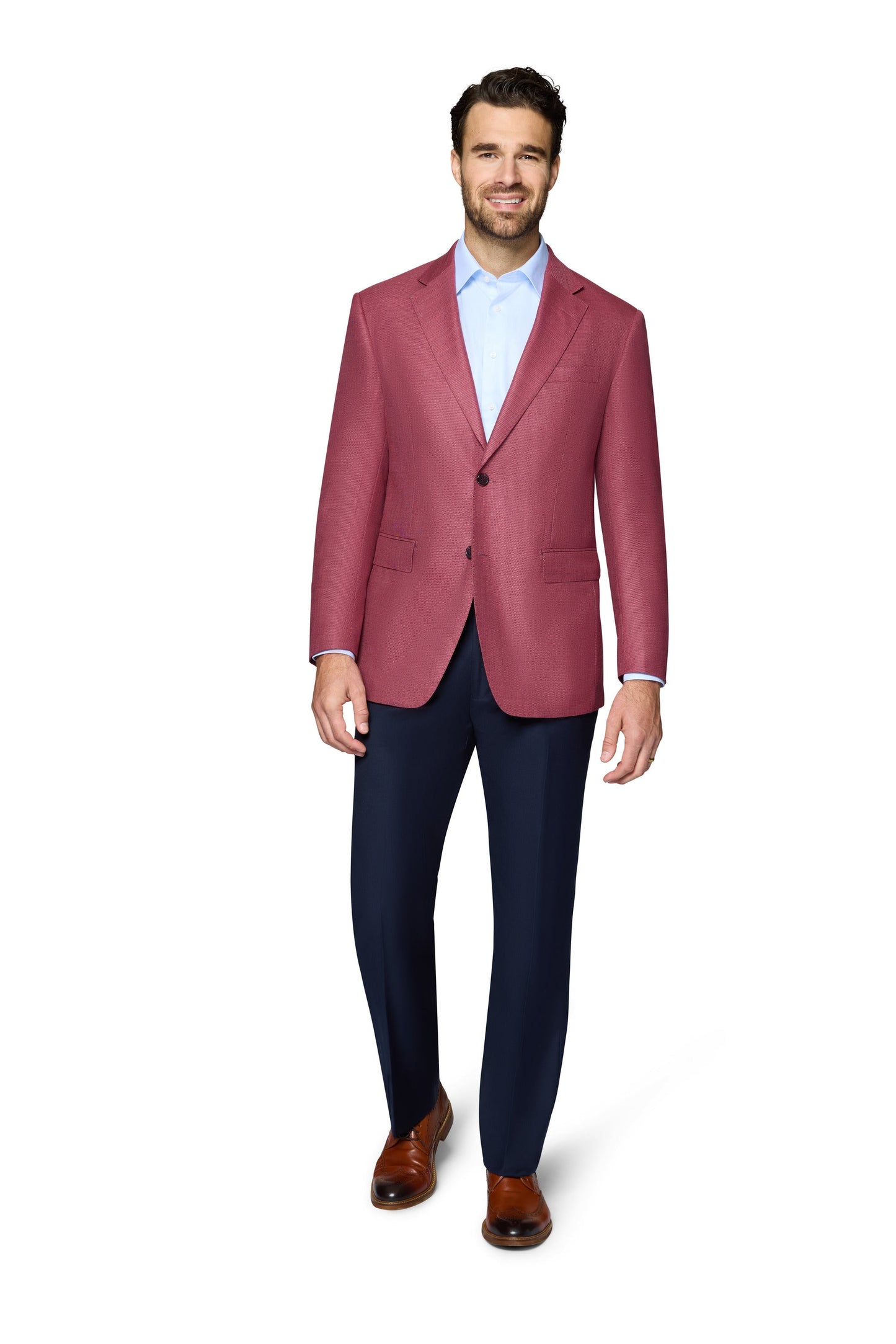 Bergamo Elegant Wool Sport Coat Modern Fit
