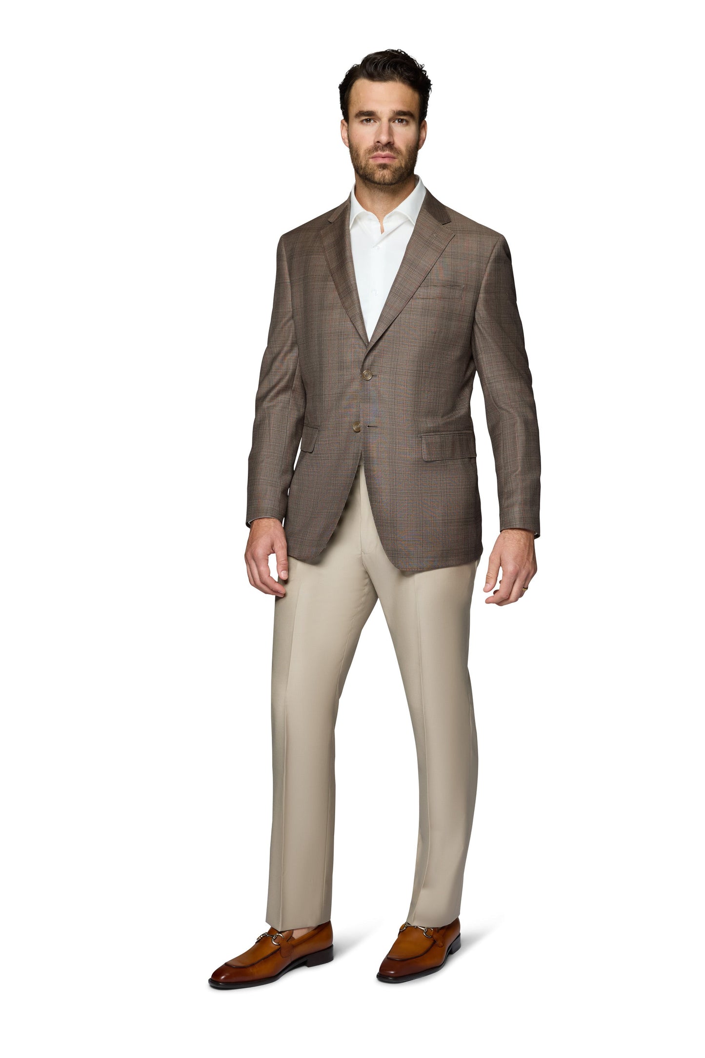 Bergamo Elegant Wool Sport Coat Modern Fit