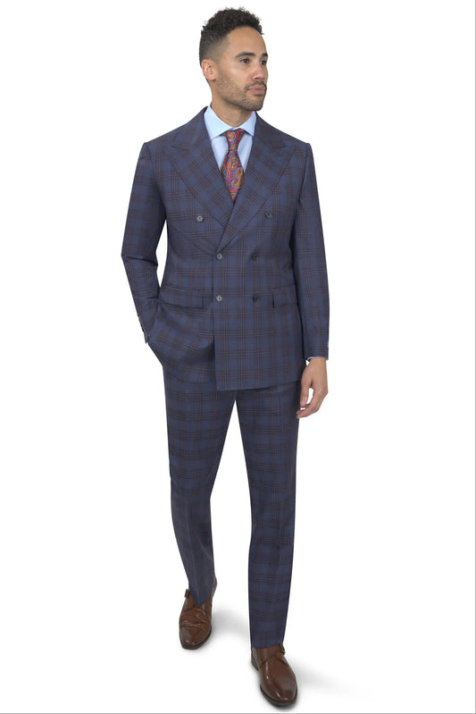 BERGAMO ELEGANT - Fancy Double Breasted Suit - 10005.4266 DB PK