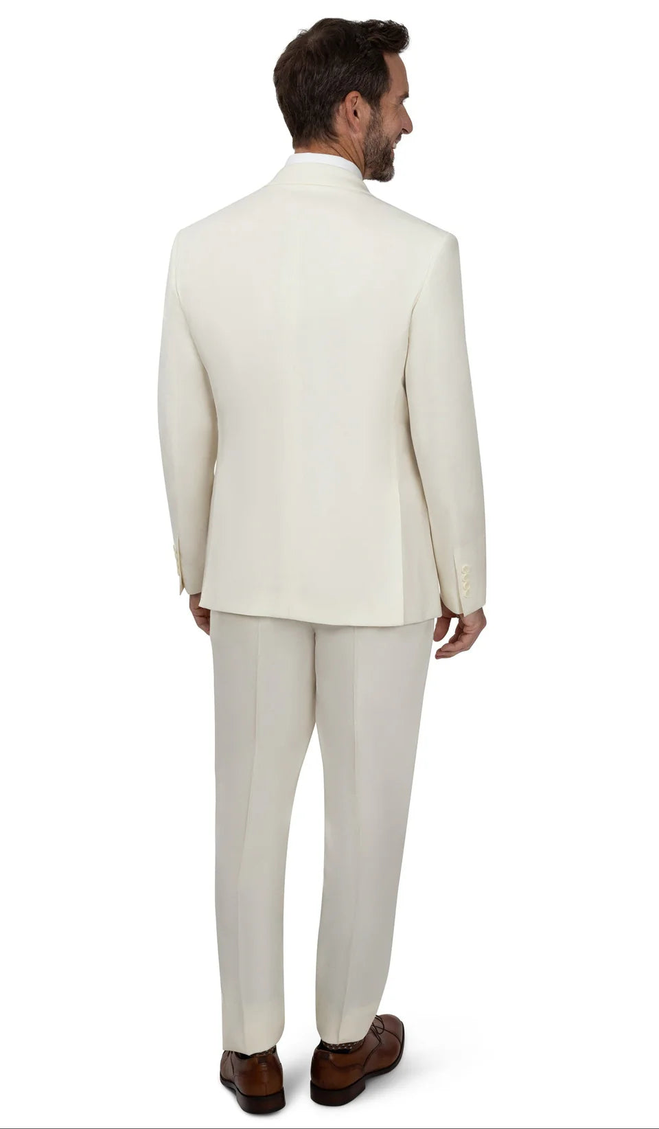 BERGAMO ELEGANT - Cream Wool Suit 10005.001