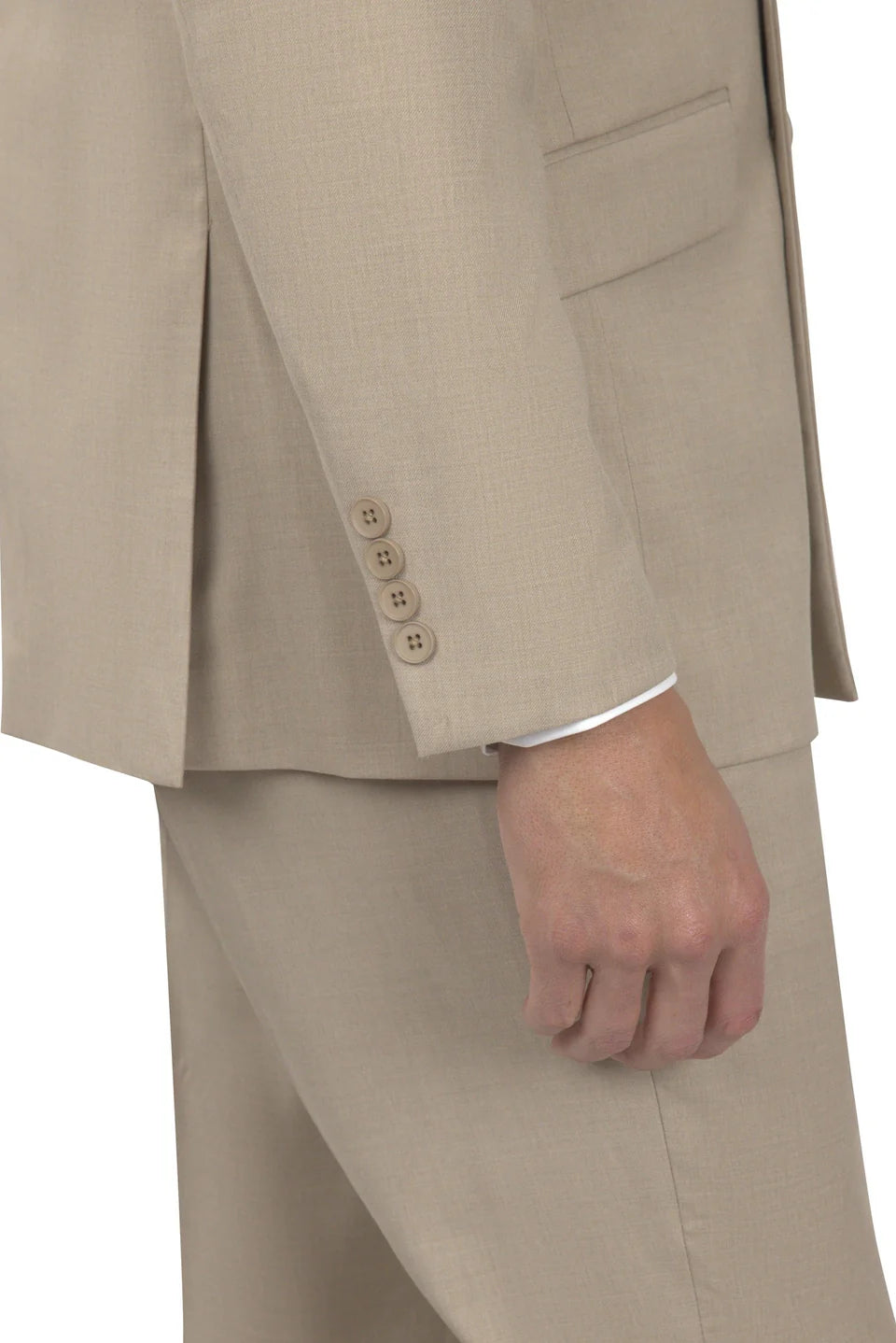 BERGAMO ELEGANT - Double Breasted Beige Suit MARCO.