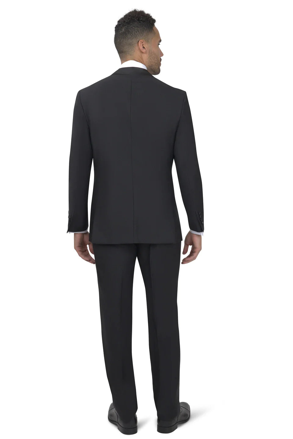 BERGAMO ELEGANT - Double Breasted Peak Wool Tuxedo 10153.004