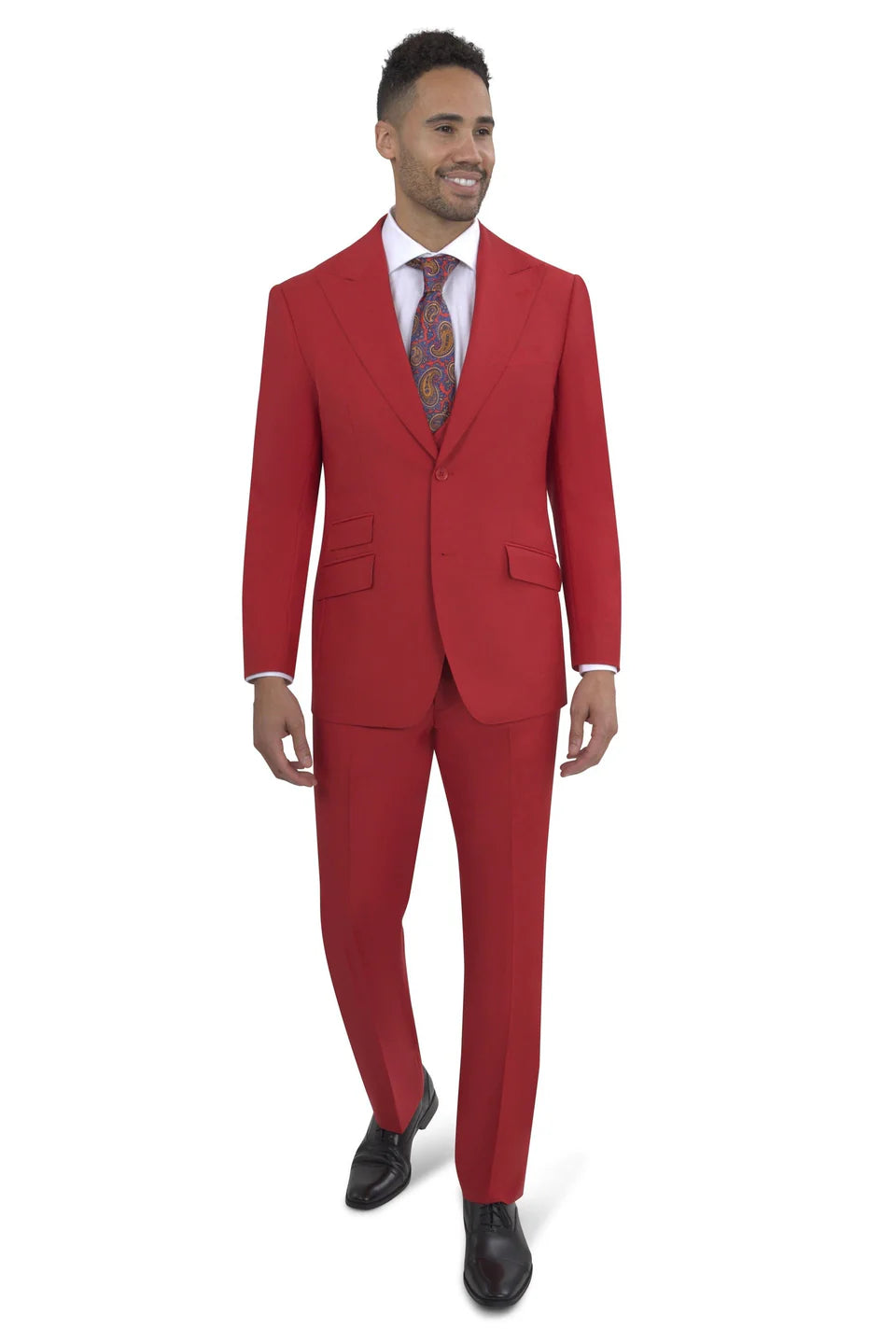 BERGAMO ELEGANT - Red Suit 10153.004 ESSEX