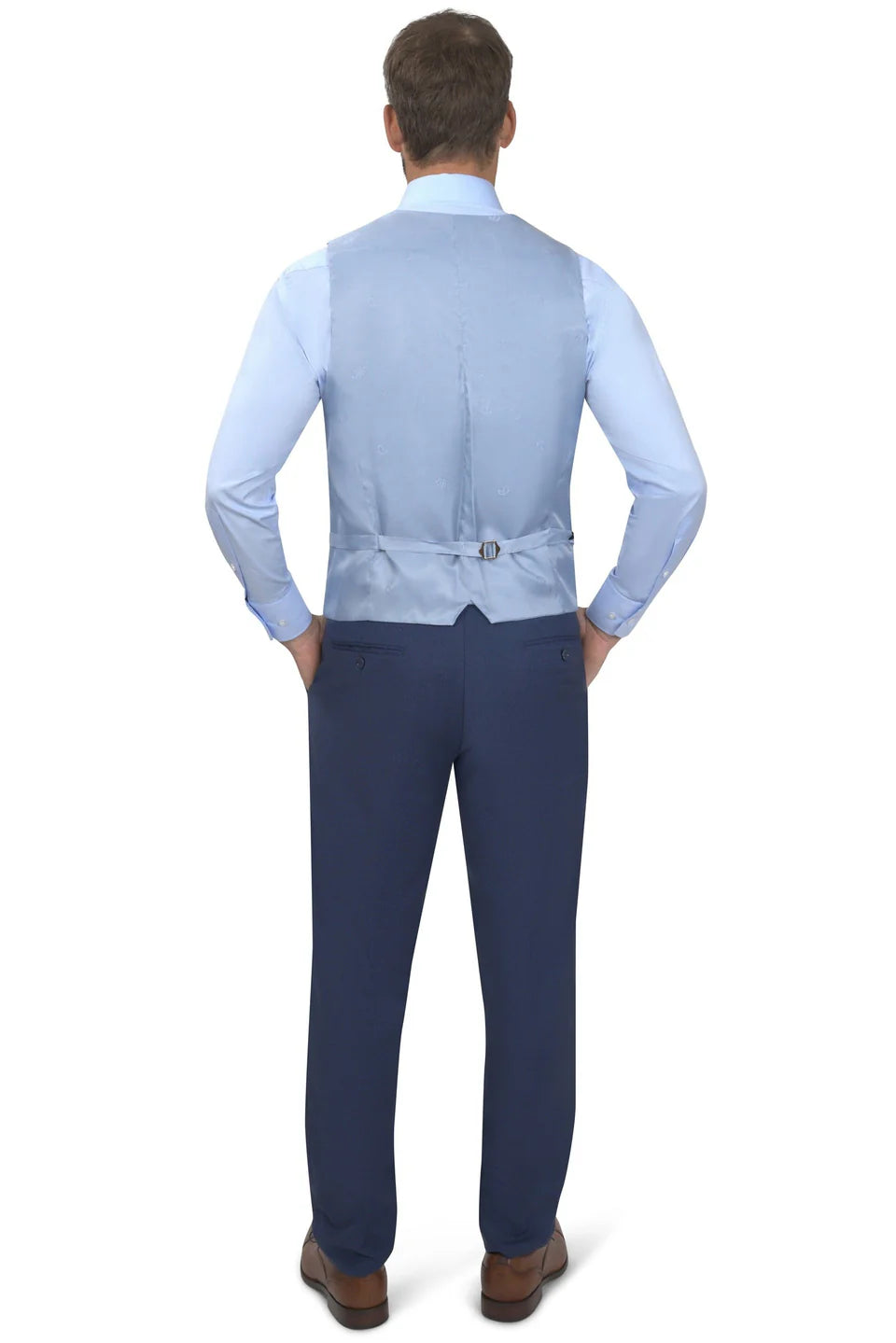 BERGAMO ELEGANT - Sharkskin 3 Piece Suit - C-1575
