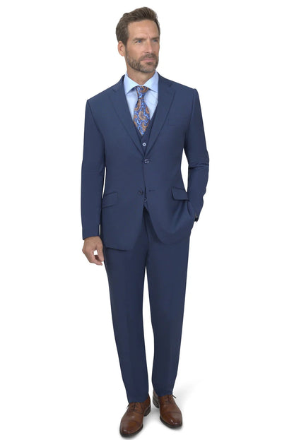 BERGAMO ELEGANT - Sharkskin 3 Piece Suit - C-1575