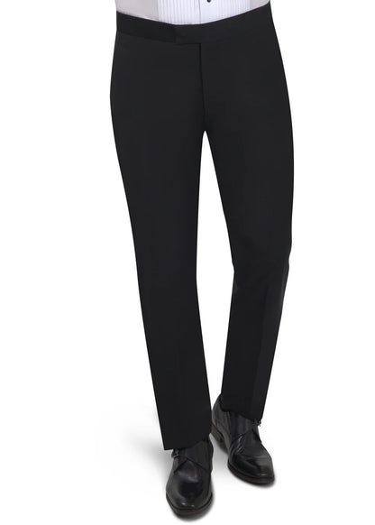 BERGAMO ELEGANT - Slim Fit Wool Black Tuxedo 10005.001