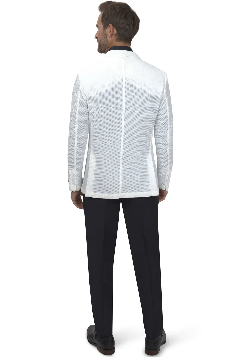 BERGAMO ELEGANT - Stretch Jacket White 660950