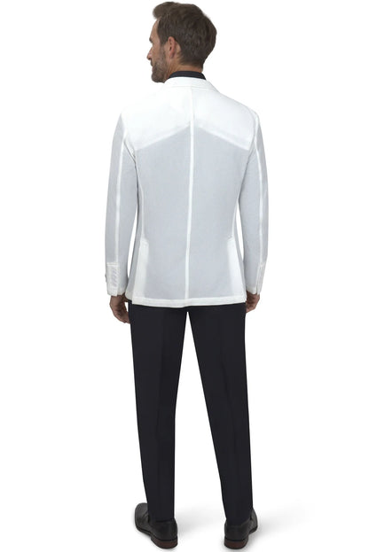 BERGAMO ELEGANT - Stretch Jacket White 660950