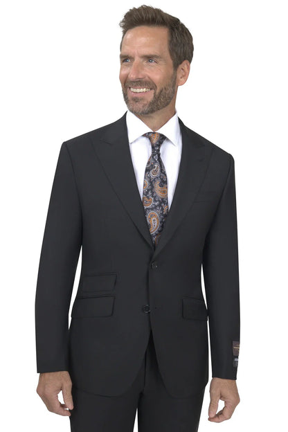 BERGAMO ELEGANT - Vitale Barbaris Charcoal Grey Suit 886.601