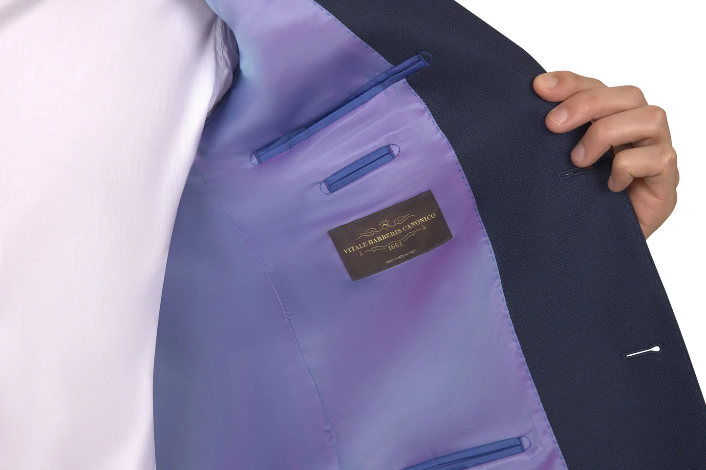 BERGAMO ELEGANT - Vitale Barbaris Navy Sport Coat 10.712