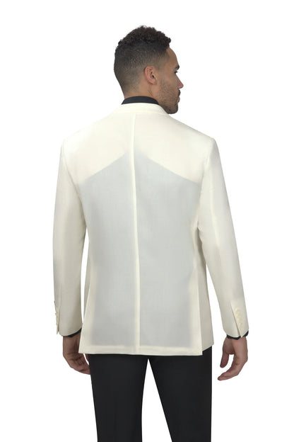 BERGAMO ELEGANT - Vitale Barbaris White Sport Coat 10.712