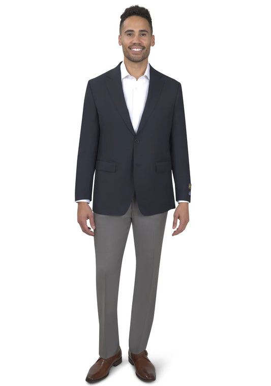 BERGAMO ELEGANT - Wool Black Blazer 10147.001-15