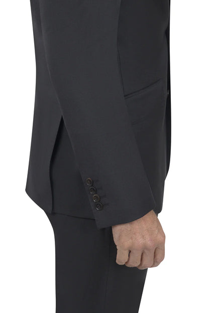 BERGAMO ELEGANT - ZEGNA TRAVELLER Charcoal Slim Suit 1771U001