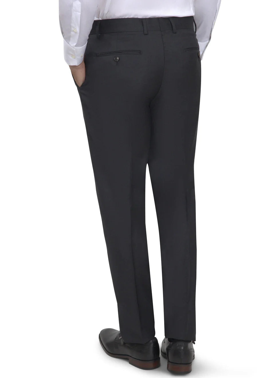 BERGAMO ELEGANT - ZEGNA TRAVELLER Charcoal Slim Suit 1771U001