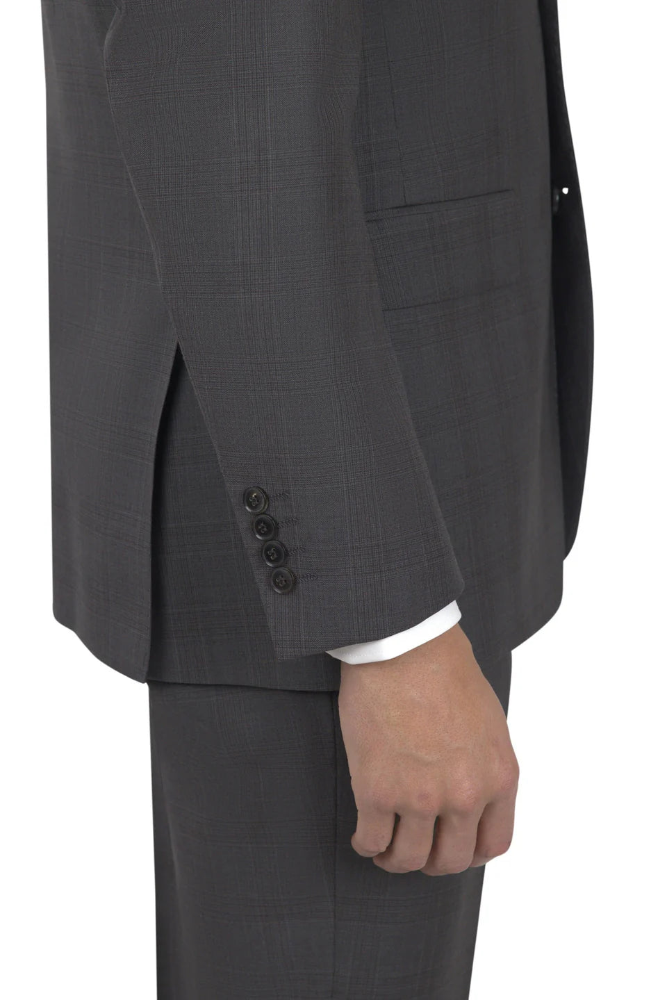 BERGAMO ELEGANT - ZEGNA Traveller Charcoal Suit AR/VA 1771U/227