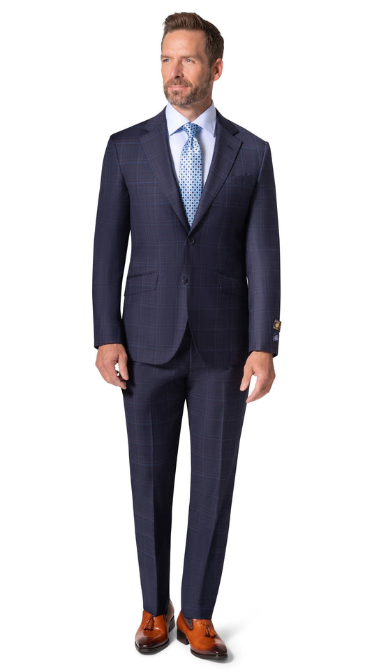 Bergamo Elegant - Faille Wool Slim Suit 10005.4054/5000