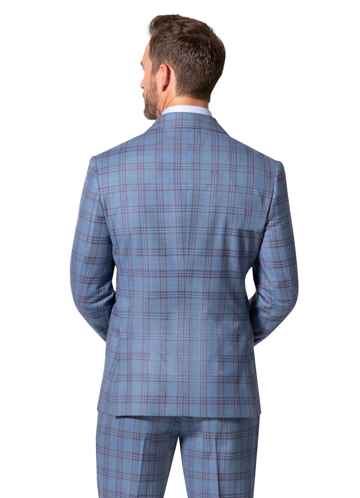 Bergamo Elegant - Faille Wool 10005.4098 D/B Modern Fit Suit