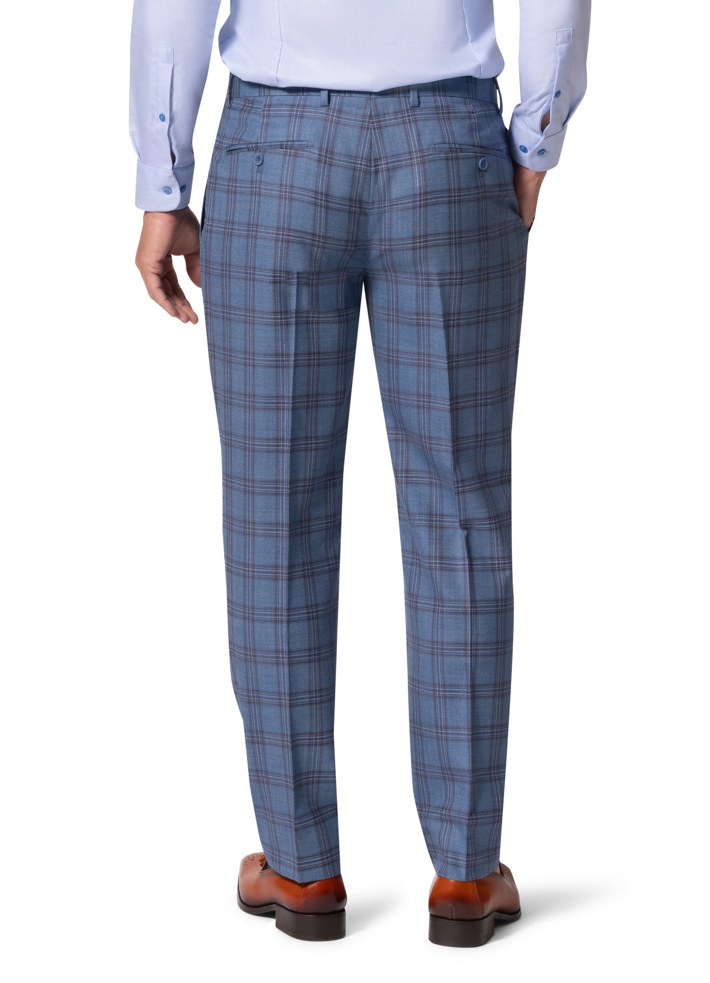 Bergamo Elegant - Faille Wool 10005.4098 D/B Modern Fit Suit