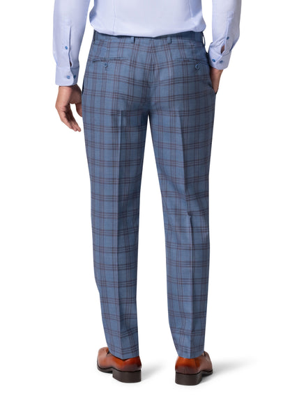 Bergamo Elegant - Faille Wool 10005.4098 D/B Modern Fit Suit