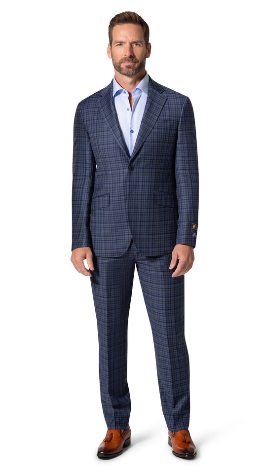 Bergamo Elegant - Faille Wool 10005.4099 S/B Modern Fit Suit