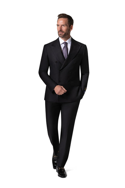 Bergamo Elegant - Faille Wool 10153.004 D/B Modern Fit Suit