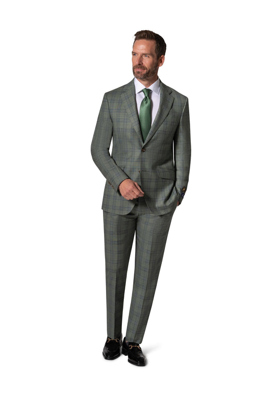 Bergamo Elegant - Faille Wool 10005.4098 S/B Slim Fit Suit