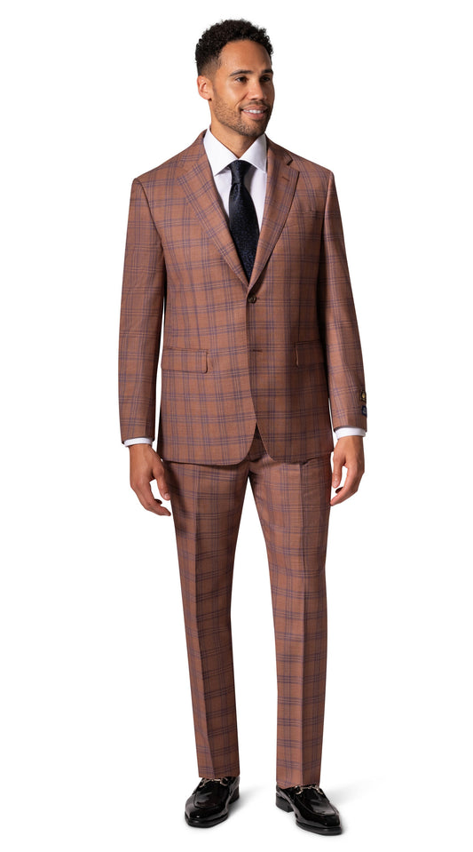 Bergamo Elegant - Faille Wool 10005.4098 S/B Modern Fit Suit