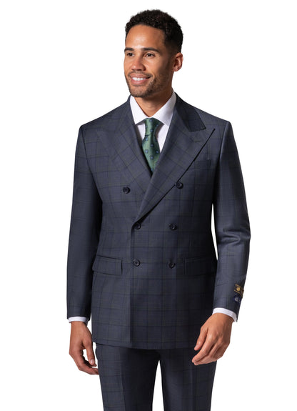 Bergamo Elegant - Faille Wool Modern D/B Suit 10005.4055/5000