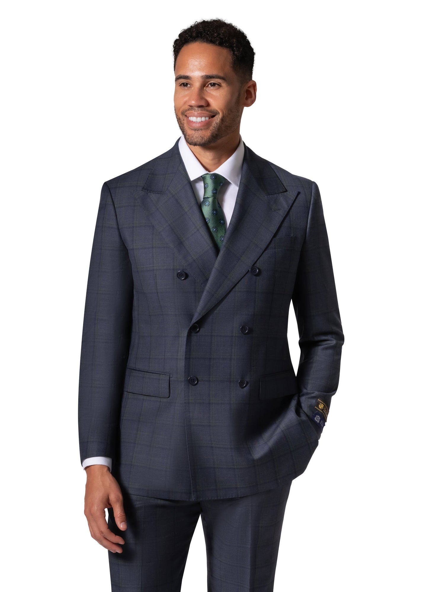 Bergamo Elegant - Faille Wool Modern D/B Suit 10005.4055/5000