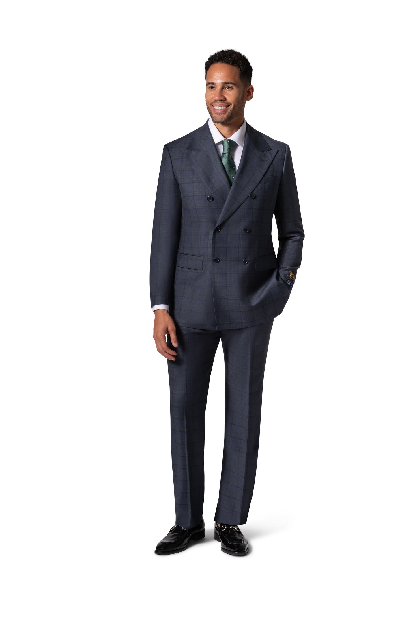 Bergamo Elegant - Faille Wool Modern D/B Suit 10005.4055/5000