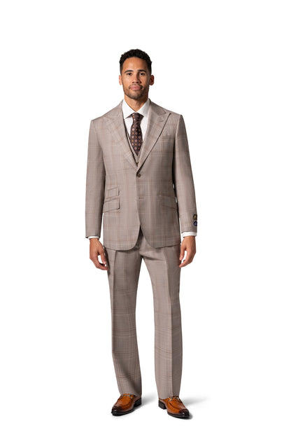 Bergamo Essex Elegant - Faille Wool Suit 10005.4056