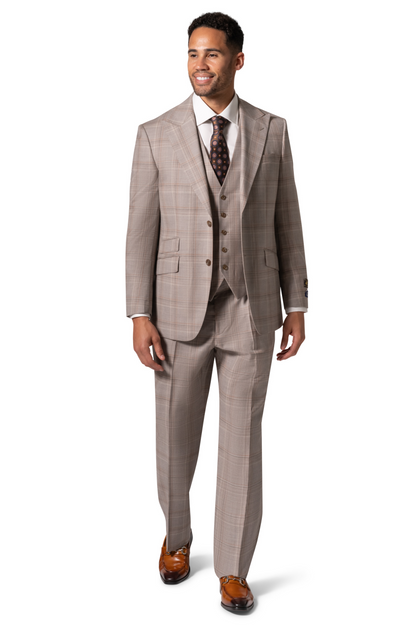 Bergamo Essex Elegant - Faille Wool Suit 10005.4056