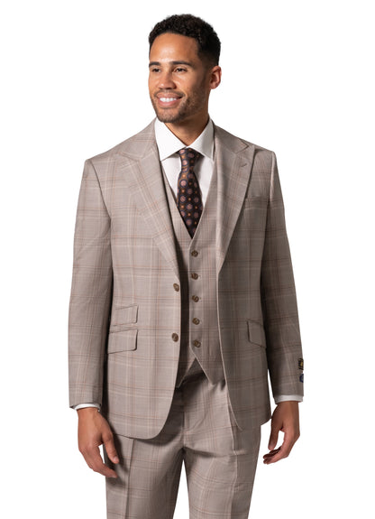 Bergamo Essex Elegant - Faille Wool Suit 10005.4056