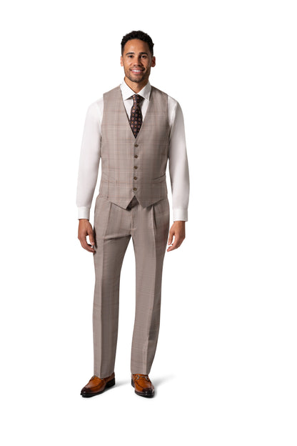 Bergamo Essex Elegant - Faille Wool Suit 10005.4056