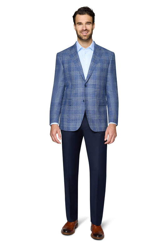 Bergamo Elegant Wool Sport Coat Modern Fit