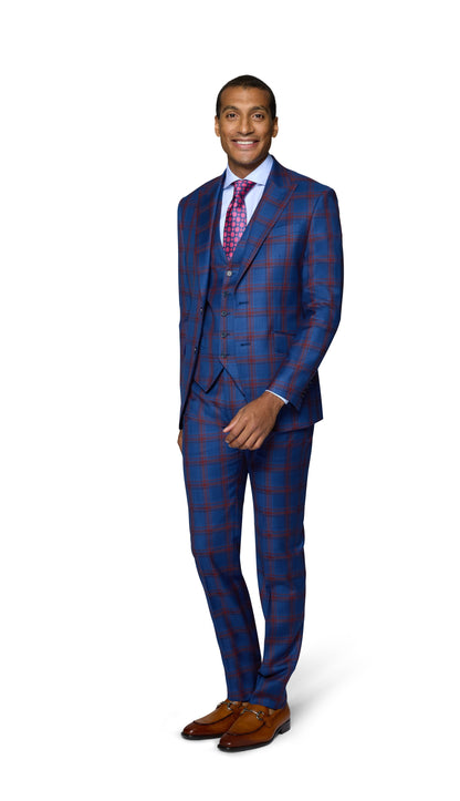 Bergamo Elegant - 10005.1439-1  Fancy Slim Suit