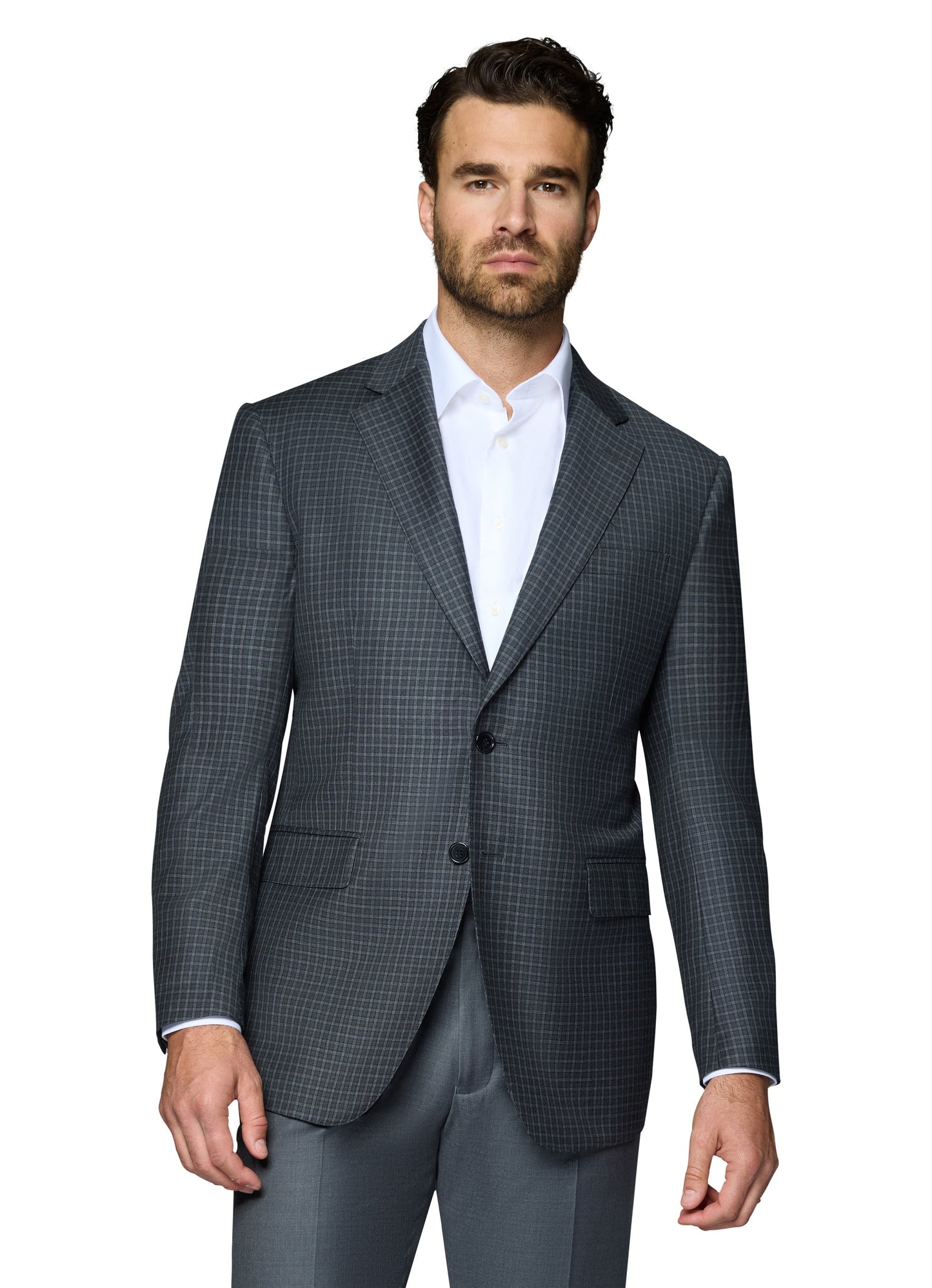 Bergamo Elegant Wool Sport Coat Modern Fit