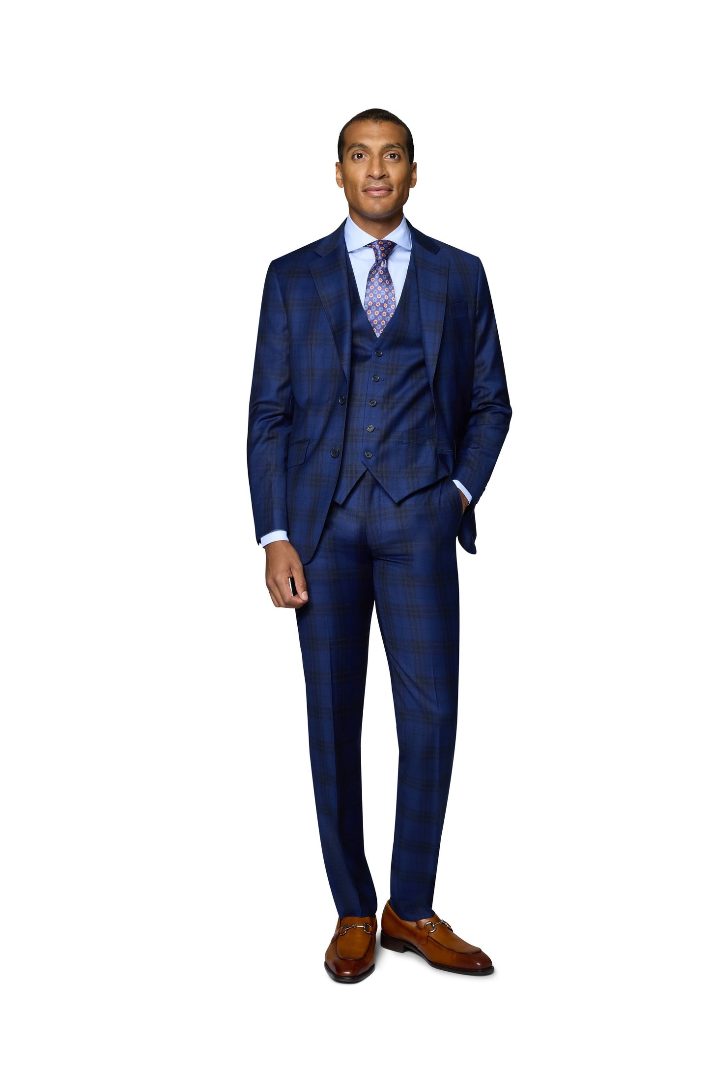 Bergamo Elegant - 10005.1439-208 Fancy Slim Suit