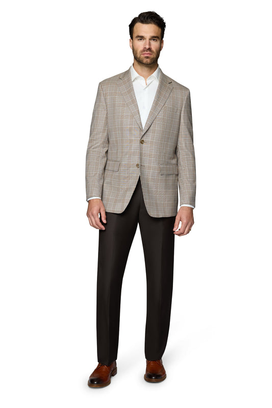 Bergamo Elegant Wool Sport Coat Modern Fit